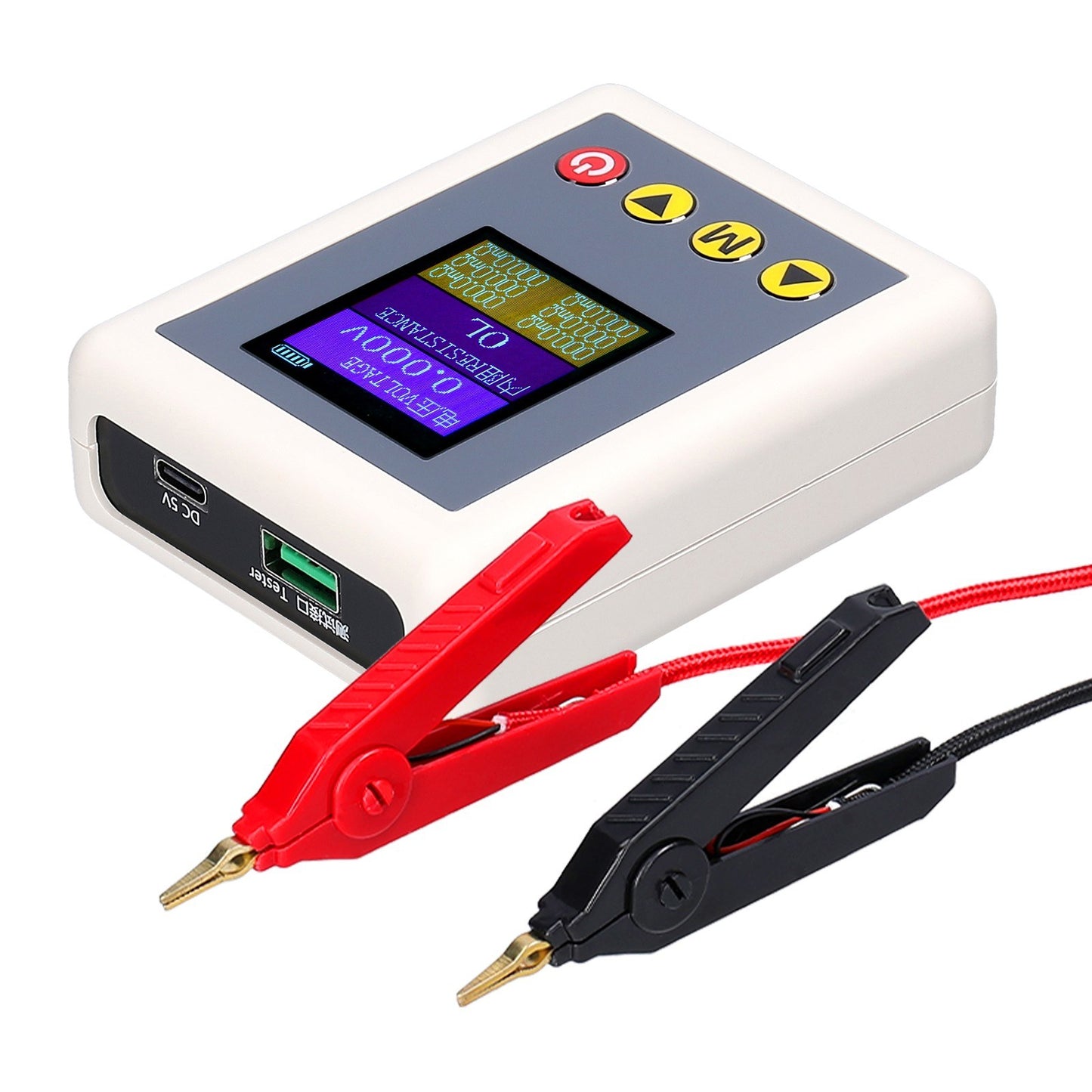 TS4520 Entry-Level AC 4-Wire Kelvin Voltage & Internal Resistance Tester - Professional Meter Device