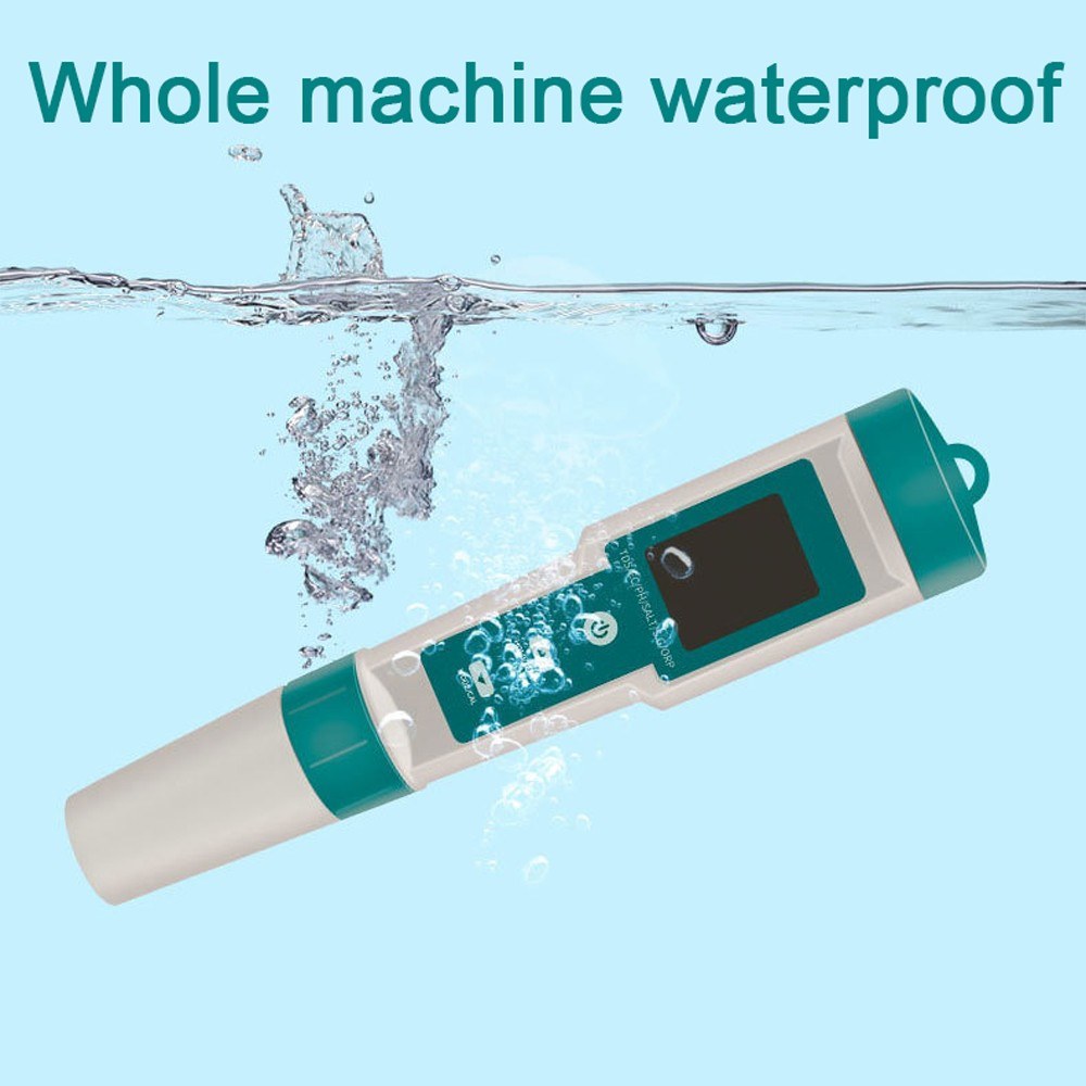 7-in-1 Multifunctional Digital Water Quality Tester | Portable & High Accuracy | PH/TDS/EC/Salinity/ORP/S.G/Temperature Measurement Tool