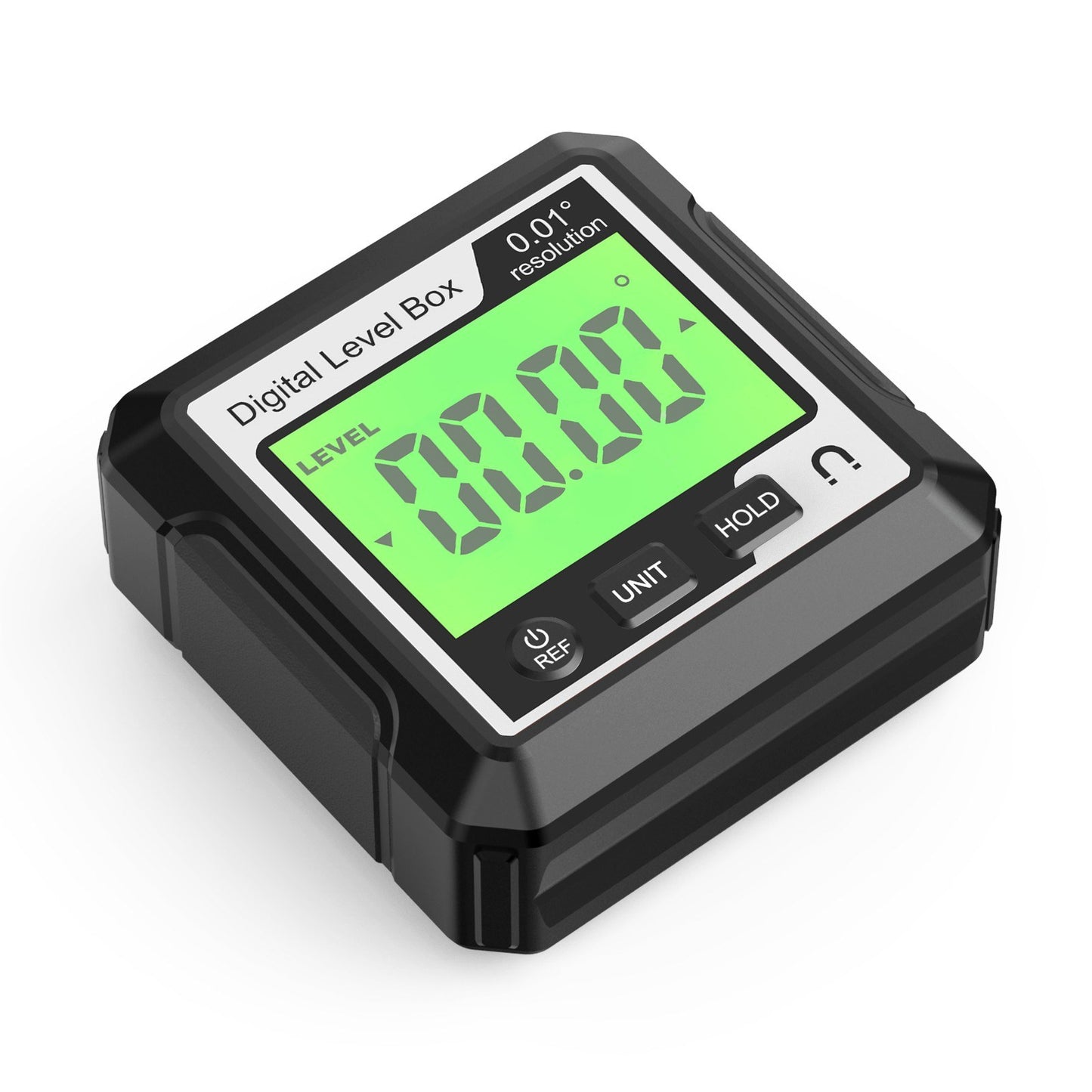LCD Digital Angle Finder Protractor with Magnetic Base - Precision Level Inclinometer Gauge
