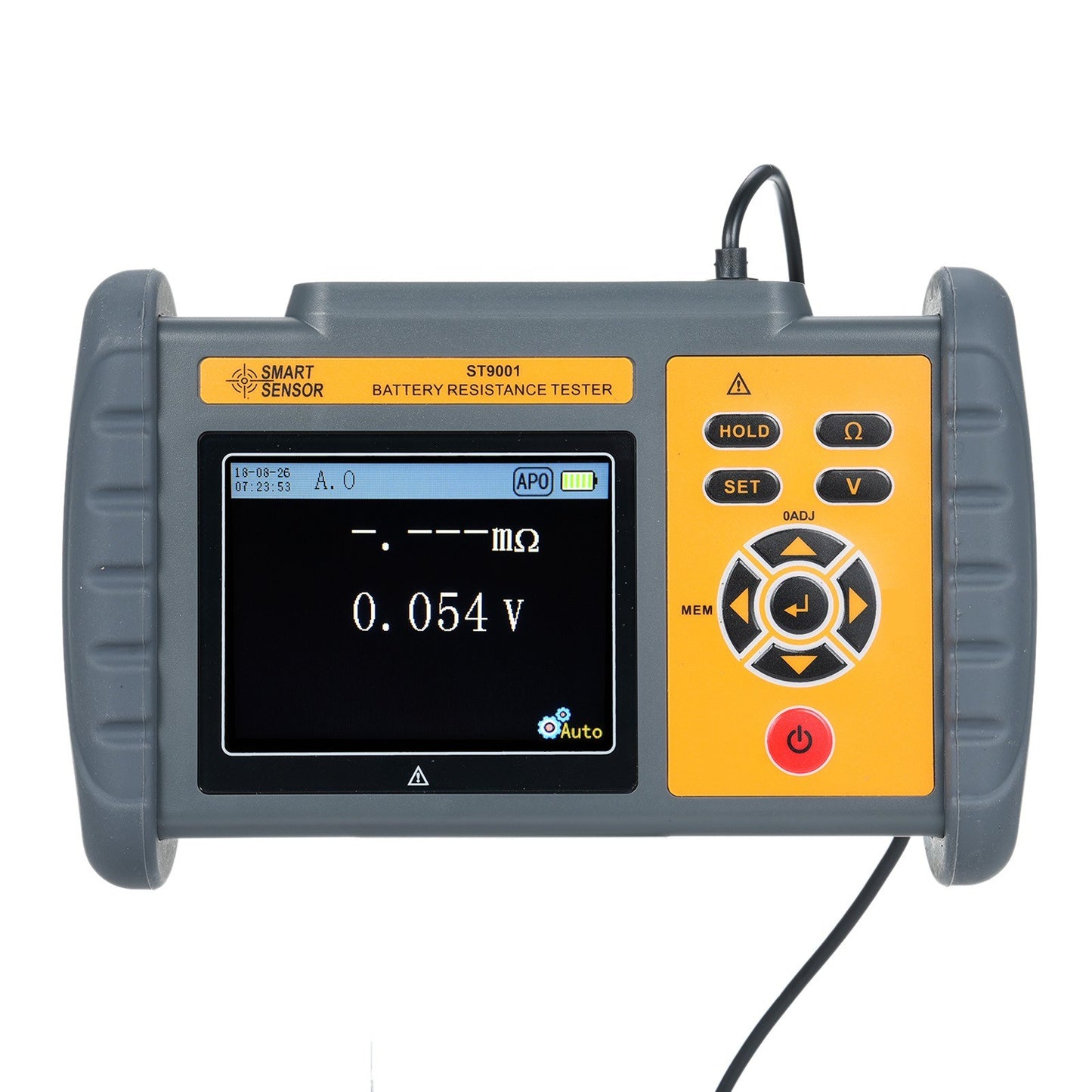 High-Precision SMART SENSOR Battery Voltage & Internal Resistance Tester with USB & Mobile Connectivity