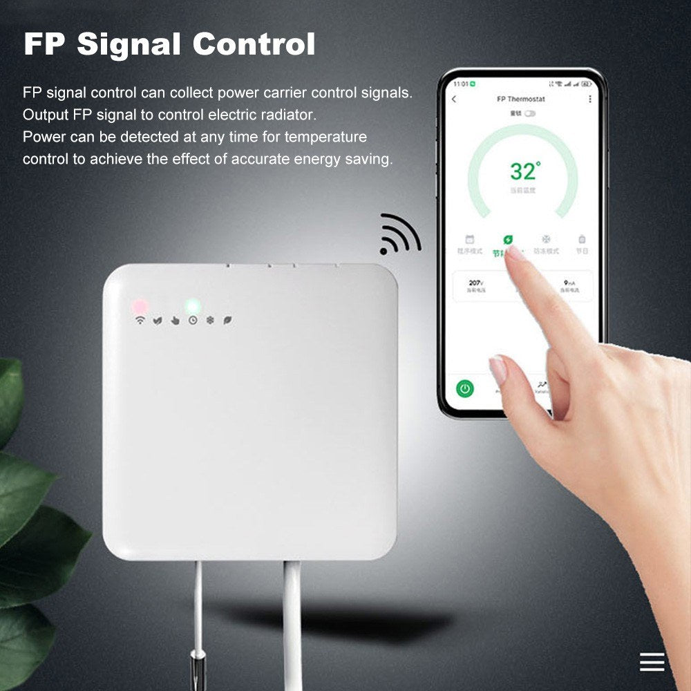 Smart Electric Radiator Thermostat 16A - FP Signal Programmable Temperature Controller