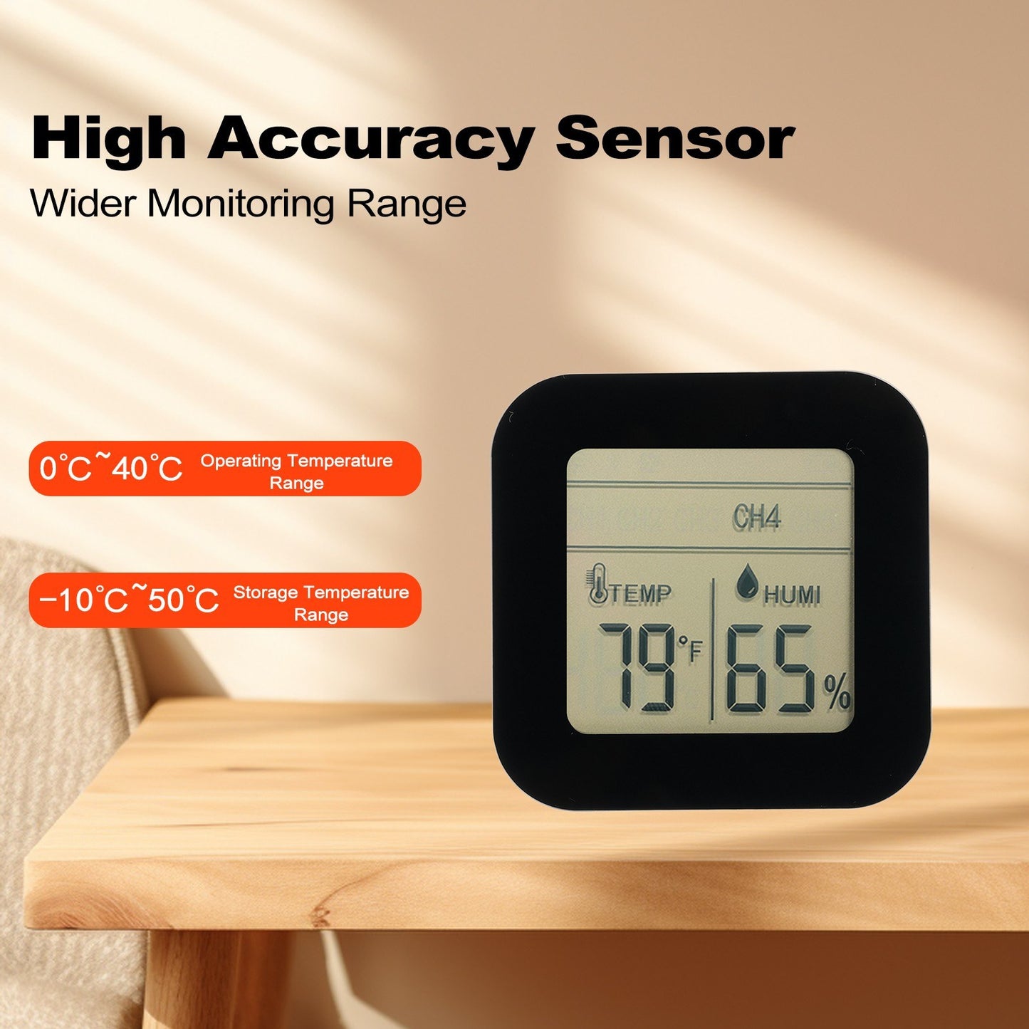 13-in-1 Wireless Weather Station: Digital Hygrometer/Thermometer with 3 Sensors, Indoor/Outdoor Temperature & Humidity Monitor, 60M Range