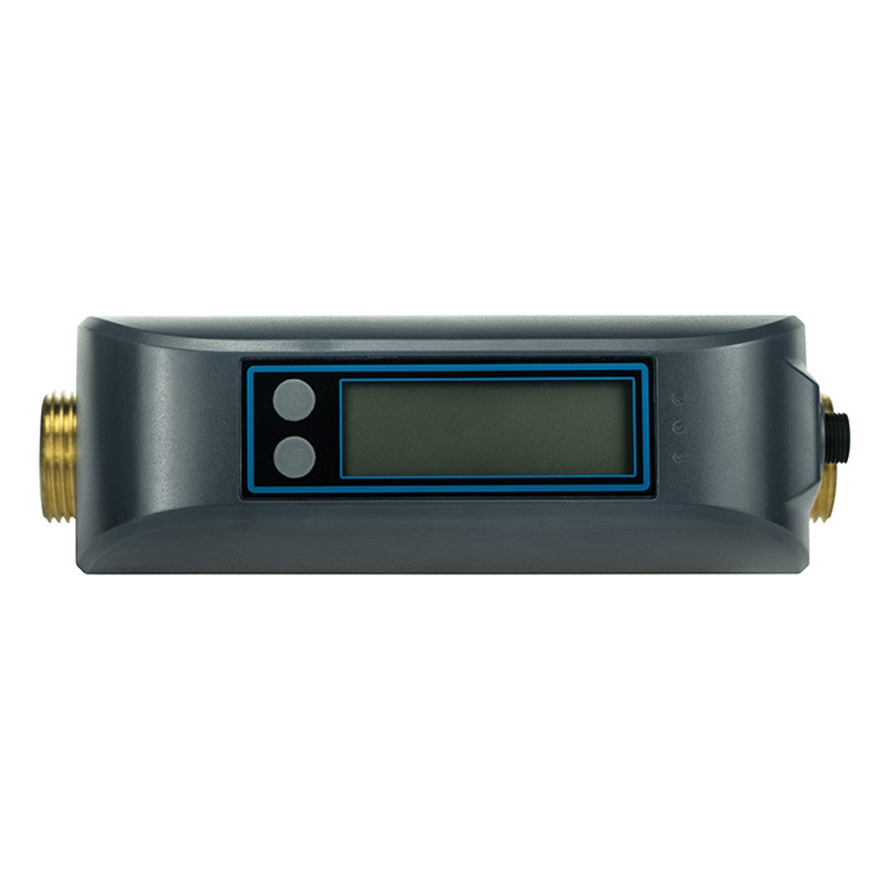 Tuya WiFi Smart Water Valve, Dual-Band Flow Meter, Mobile App Controlled Home Water Management, Compatible with Tmall Genie, Alexa, Google Assistant for Voice Control