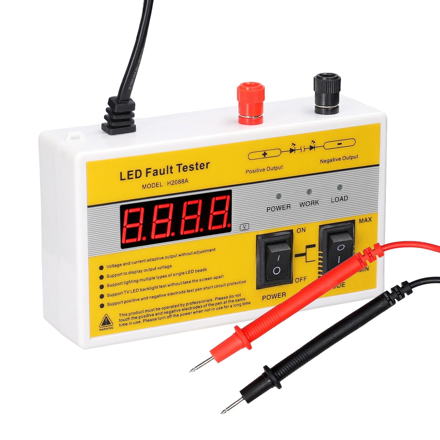 Multifunctional Portable LED Tester & Fault Detector for TV Backlight Repair - LED Lamp Beads & Light Strips Measurement Tool