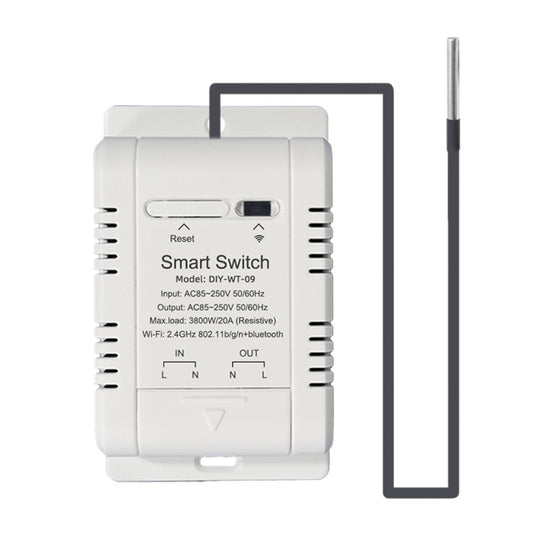 Smart WiFi Temperature & Humidity Switch, App Controlled with IFTTT, Alexa & Google Assistant Compatibility