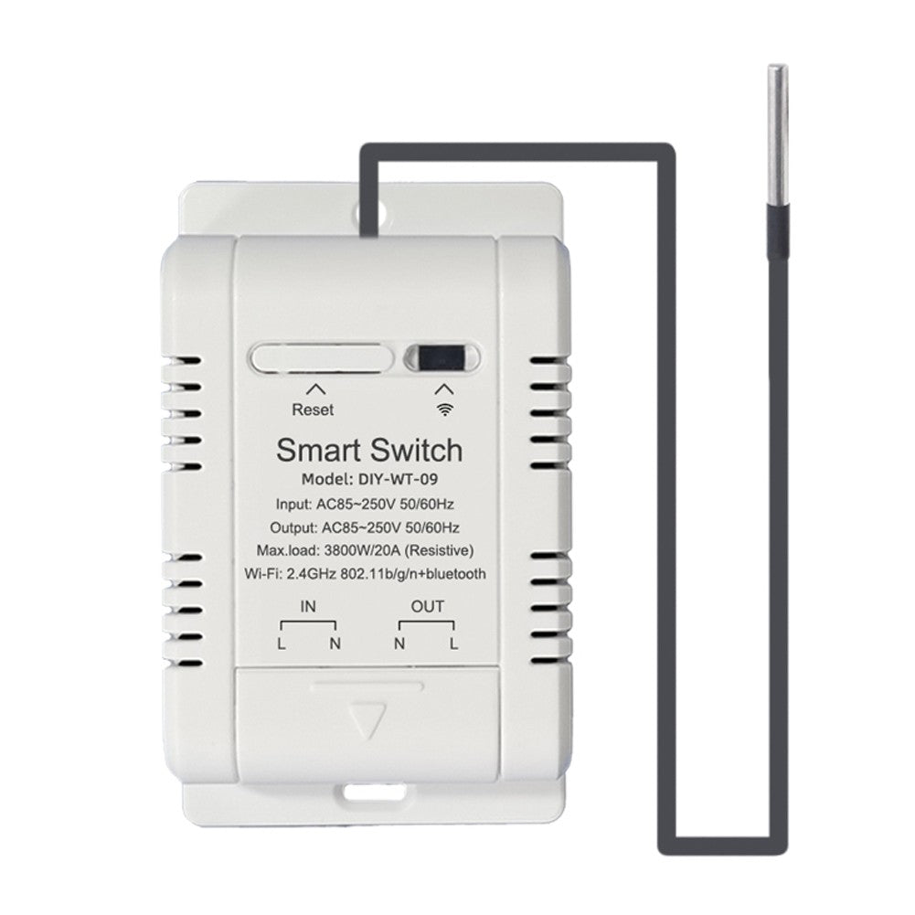 Smart WiFi Temperature & Humidity Switch, App Controlled with IFTTT, Alexa & Google Assistant Compatibility