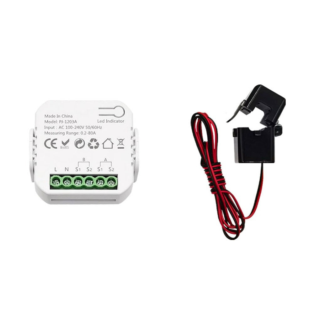 Tuya ZigBee Smart Energy Switch with Mobile App: Real-time Power Monitoring & Consumption Tracking