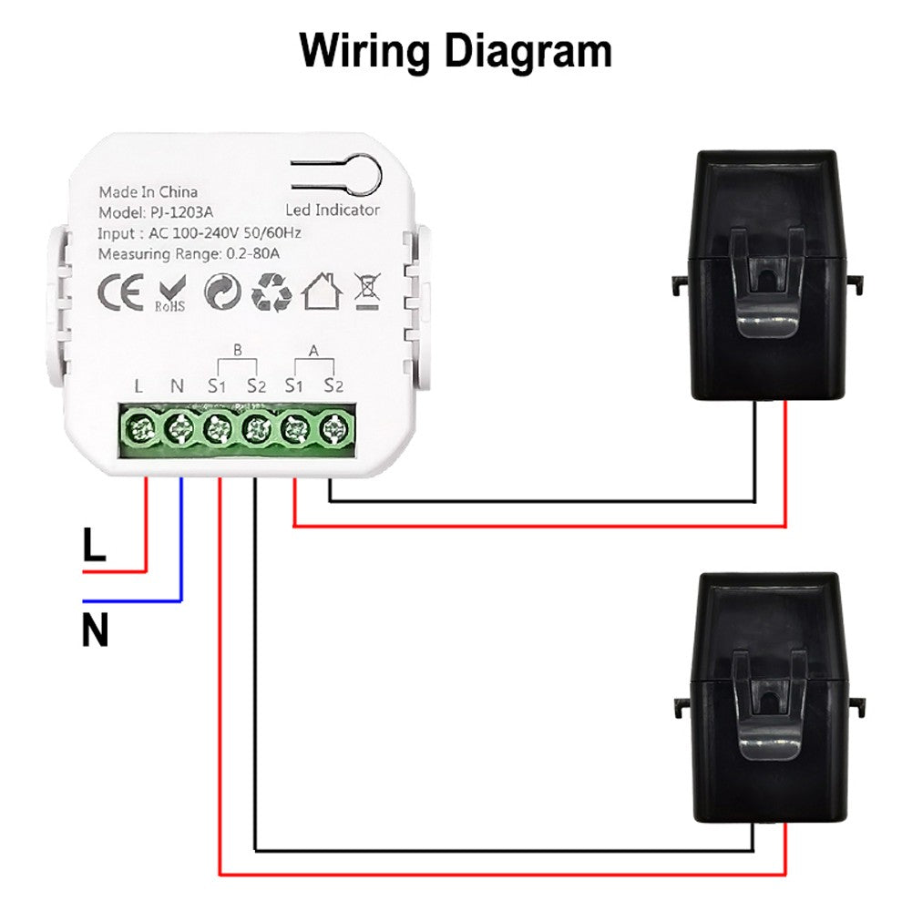 Tuya ZigBee Smart Energy Switch with Mobile App: Real-time Power Monitoring & Consumption Tracking