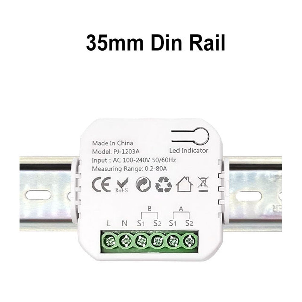 Tuya ZigBee Smart Energy Switch with Mobile App: Real-time Power Monitoring & Consumption Tracking