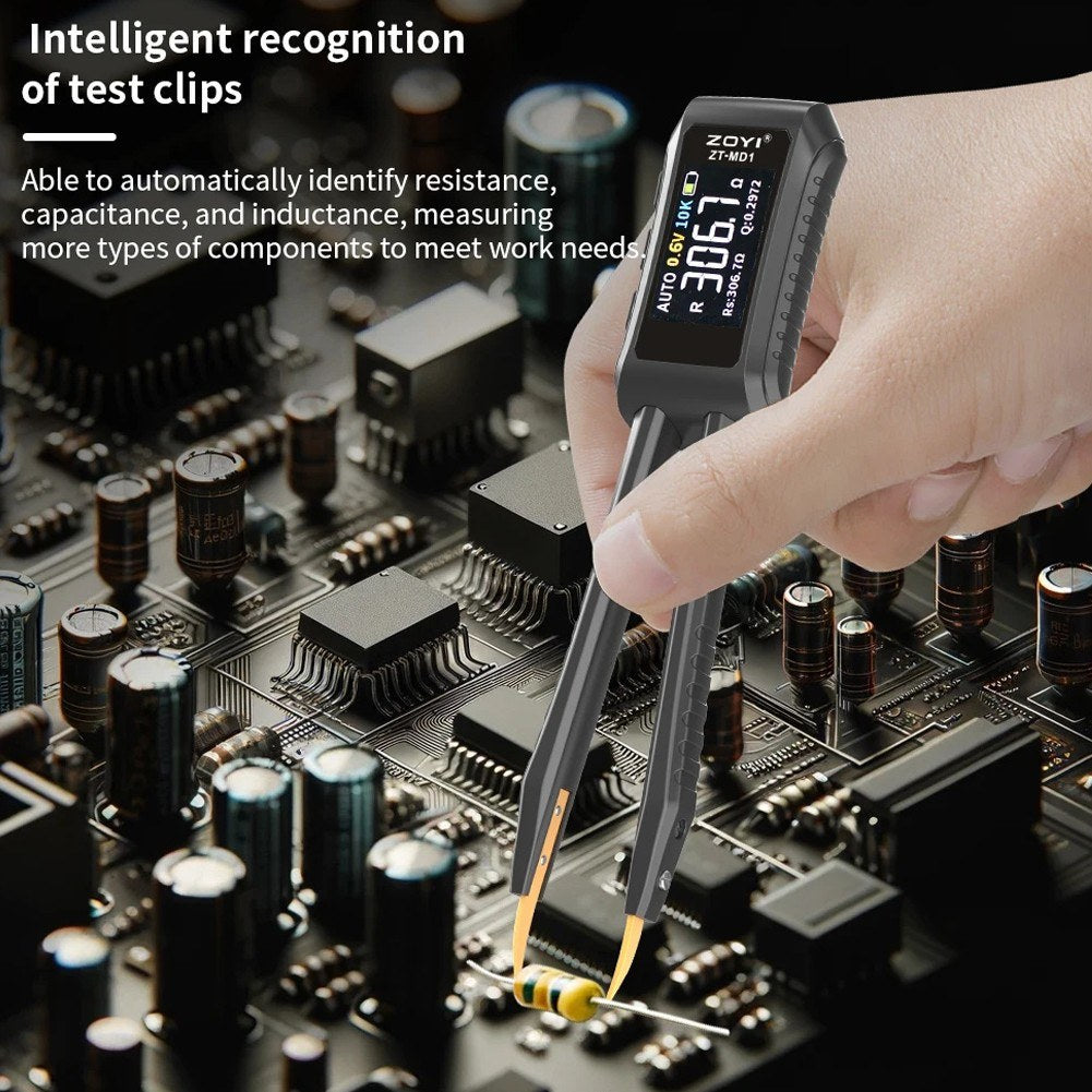 Digital Tweezers Multimeter for Electronic Component Testing