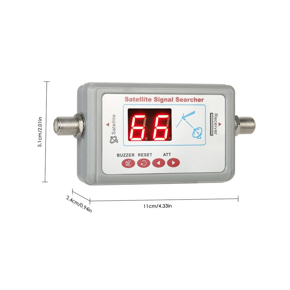 Mini Digital Satellite Signal Finder with Buzzer