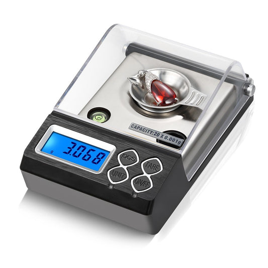 Professional Digital Milligram Scale - High Precision 0.001g with 20g / 30g / 50g Options