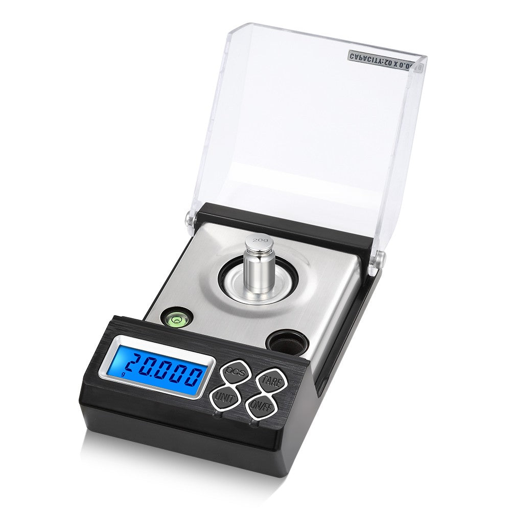 Professional Digital Milligram Scale - High Precision 0.001g with 20g / 30g / 50g Options