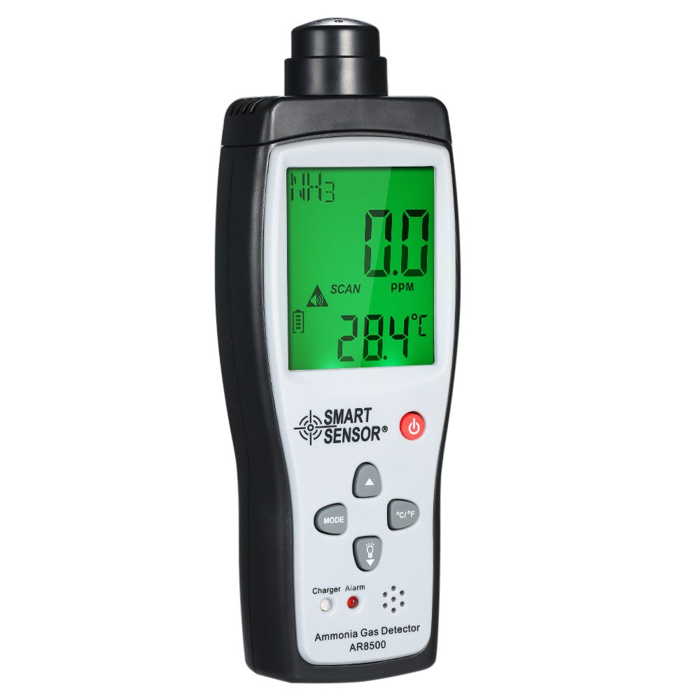 Portable Digital NH3 Ammonia Gas Detector & Monitor - SMART SENSOR Automotive Tester