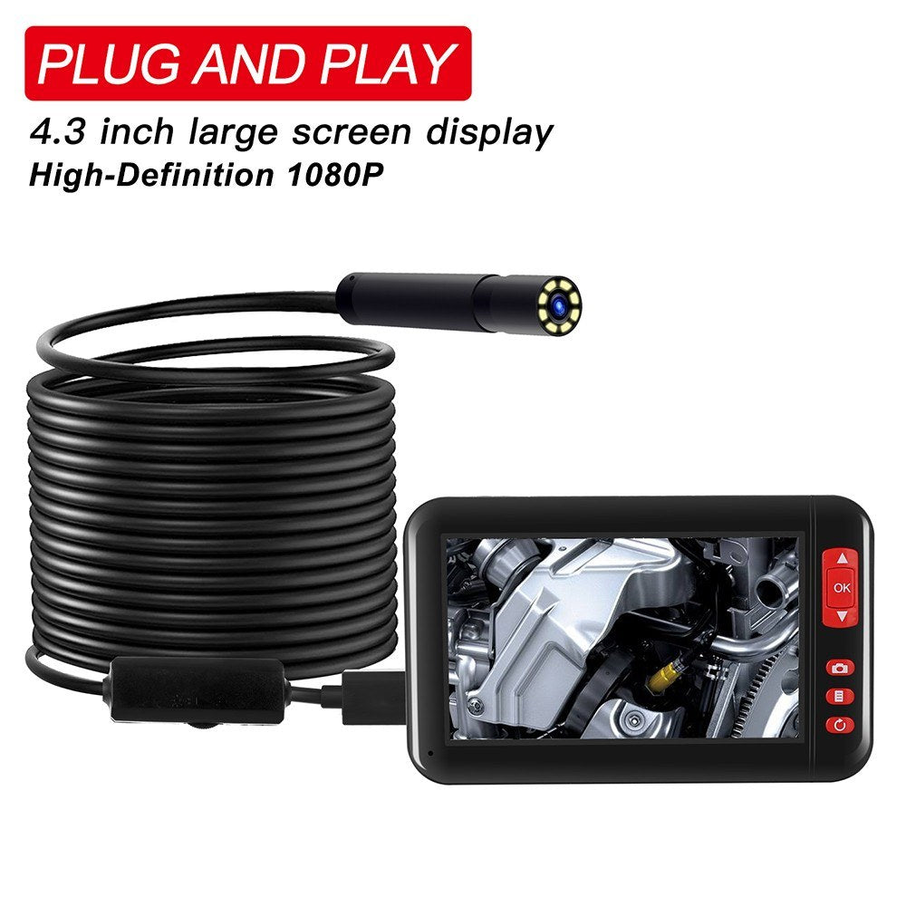 10m Industrial Borescope Endoscope Inspection Camera