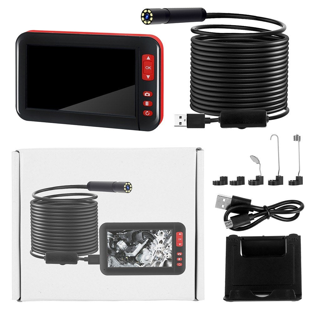 10m Industrial Borescope Endoscope Inspection Camera