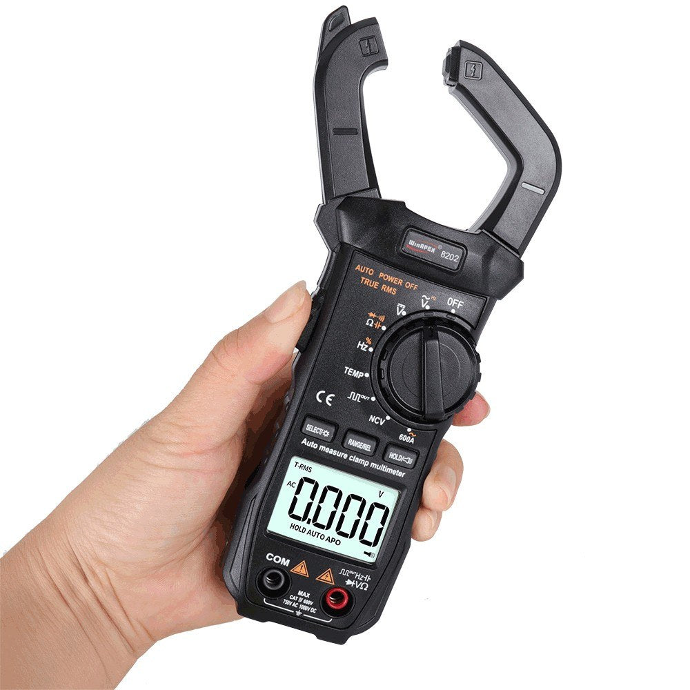 WinAPEX 6000 Counts True RMS Digital Clamp Multimeter with Square Wave Output