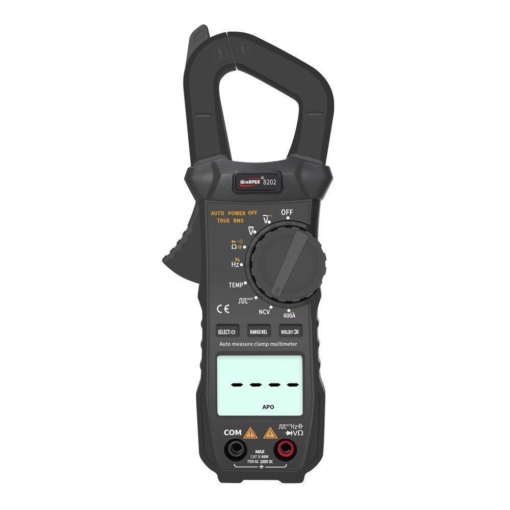 WinAPEX 6000 Counts True RMS Digital Clamp Multimeter with Square Wave Output