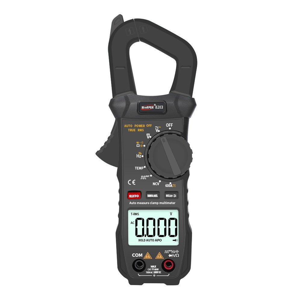 WinAPEX 6000 Counts True RMS Digital Clamp Multimeter with Square Wave Output