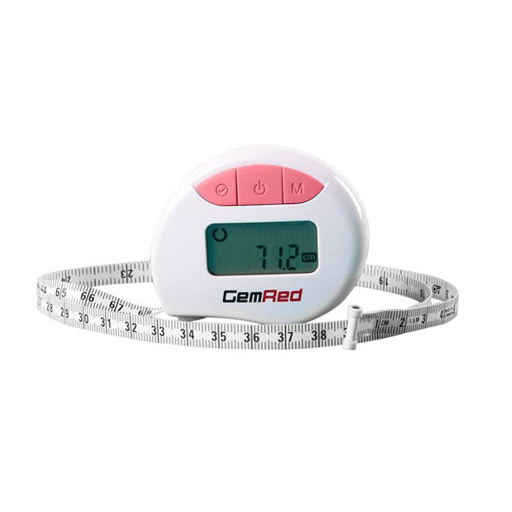 Pink GemRed Digital Measuring Tape for Accurate Body Circumference Measurements with Digital Display