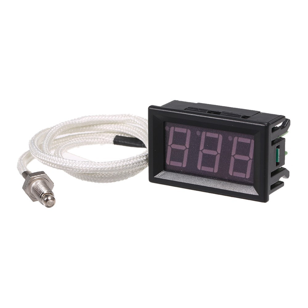 Industrial Digital Thermometer XH-B310, 12V, K-type M6 Thermocouple, -30~800℃, High Accuracy, LED Display
