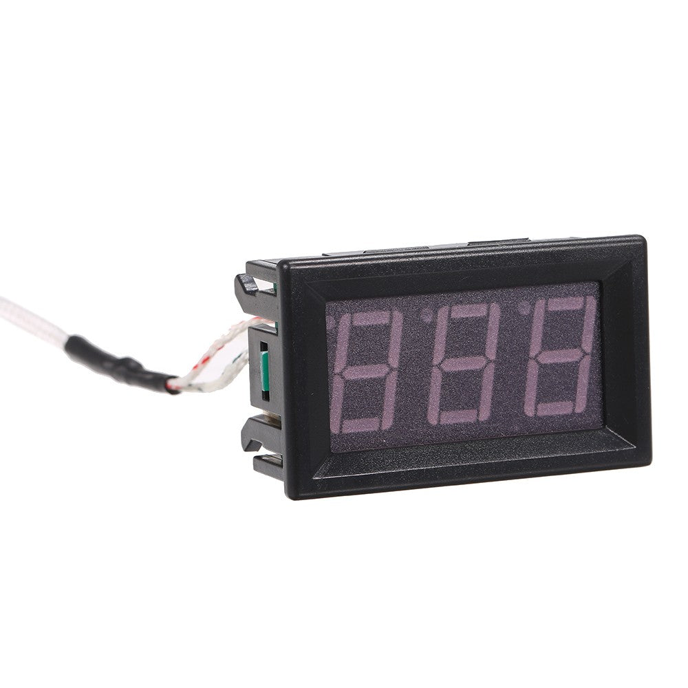 Industrial Digital Thermometer XH-B310, 12V, K-type M6 Thermocouple, -30~800℃, High Accuracy, LED Display