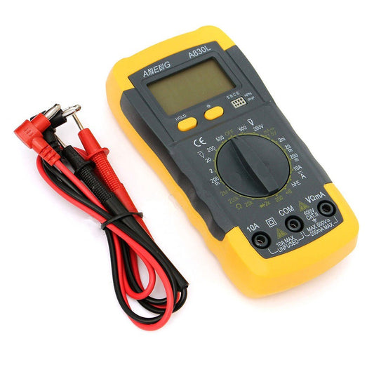 Digital Multimeter - LCD Voltmeter, Ammeter, Ohmmeter, AC/DC Tester