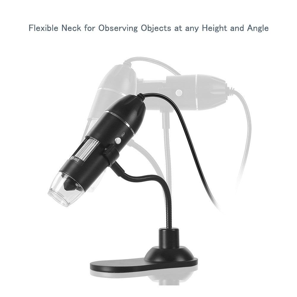 USB Digital Microscope - Handheld & Desktop Magnifier with Zoom
