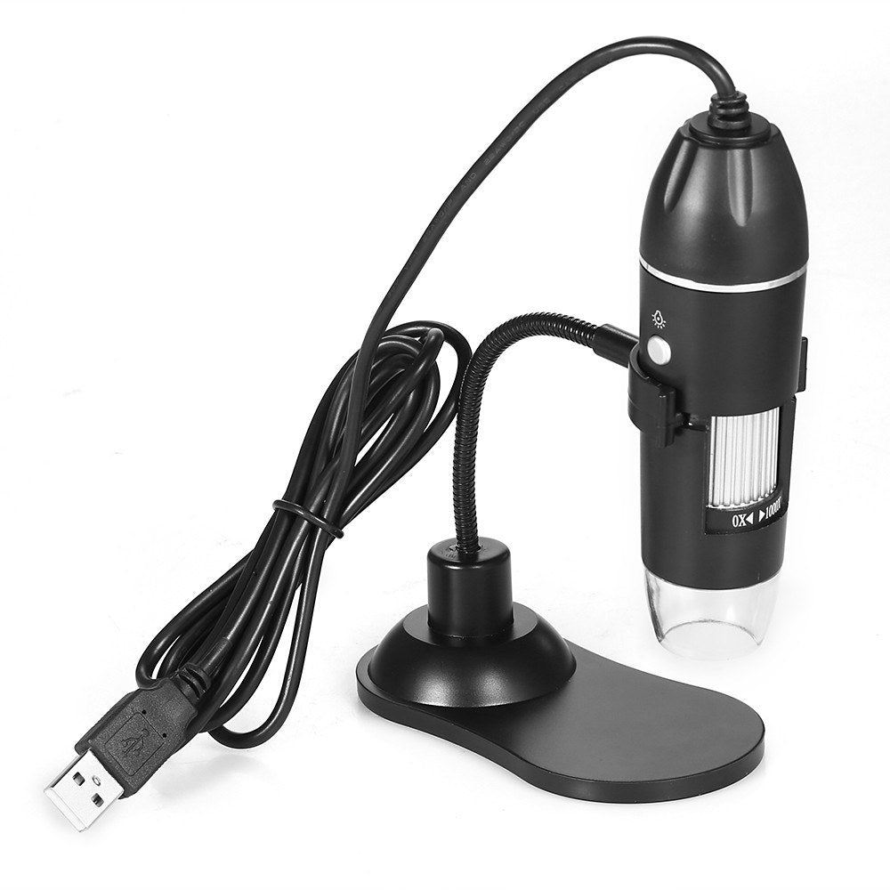 USB Digital Microscope - Handheld & Desktop Magnifier with Zoom
