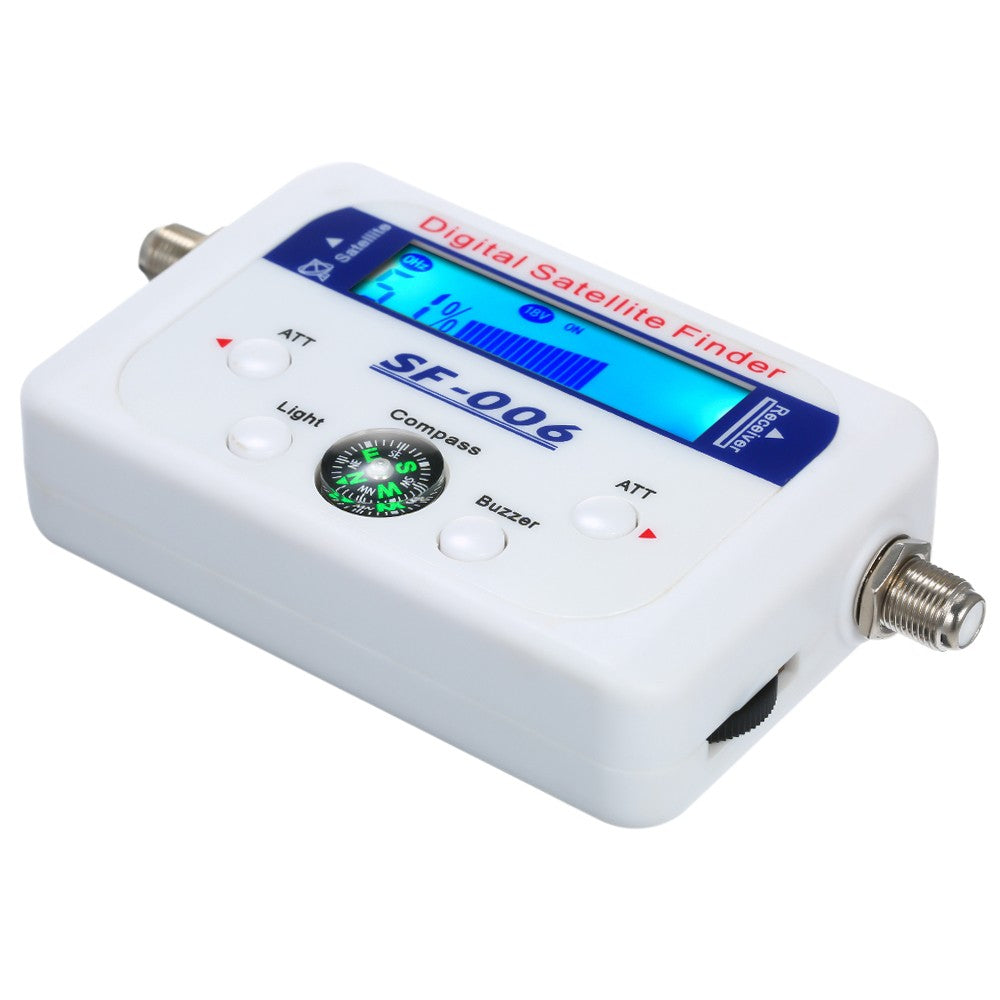 Mini Digital Satellite Signal Finder Meter with LCD Display and Compass