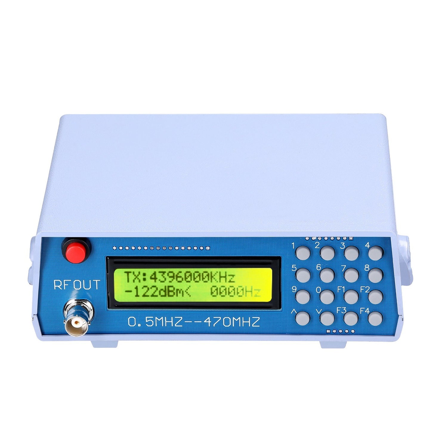 0.5MHz-470MHz RF Signal Generator & Meter for FM Radio, Walkie-Talkie Debugging with Digital CTCSS Signal Output