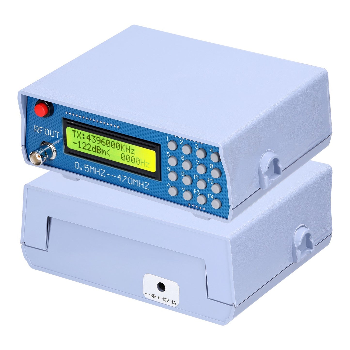 0.5MHz-470MHz RF Signal Generator & Meter for FM Radio, Walkie-Talkie Debugging with Digital CTCSS Signal Output