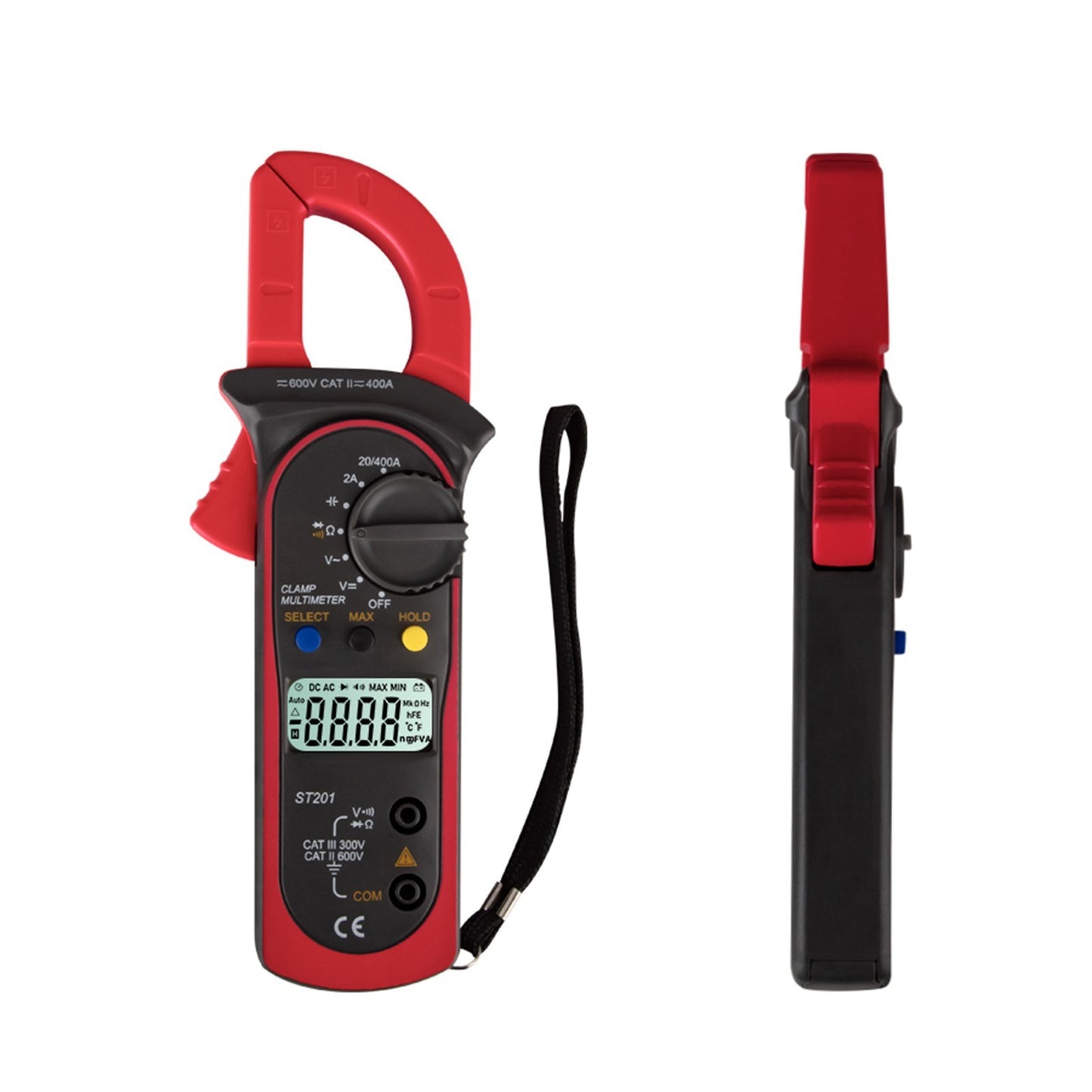 ANENG ST201 Digital 4000 Count Clamp Multimeter Ammeters