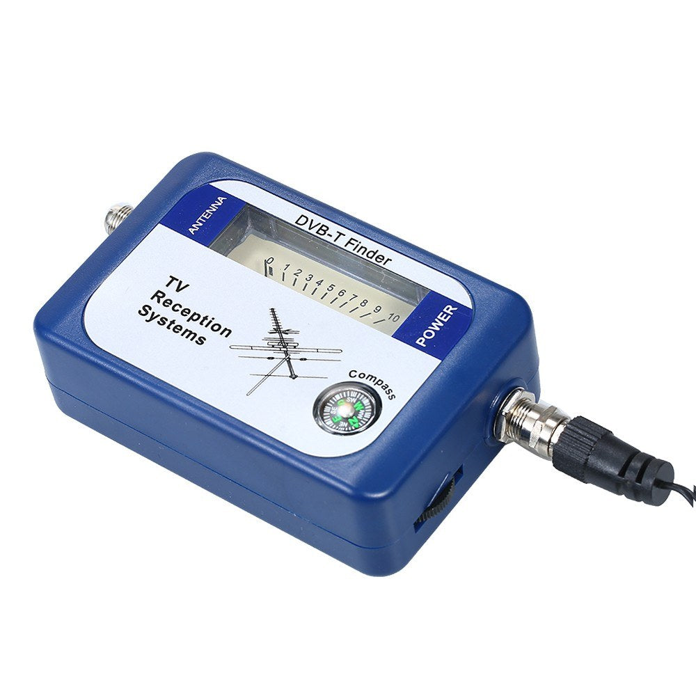 DVB-T Digital TV Antenna Signal Finder Meter with Compass for Terrestrial Reception Systems