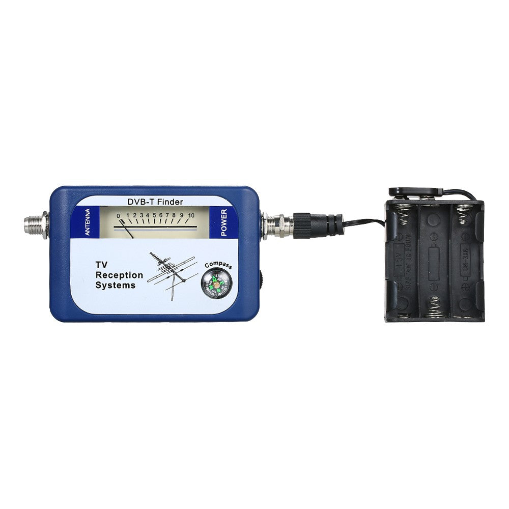 DVB-T Digital TV Antenna Signal Finder Meter with Compass for Terrestrial Reception Systems