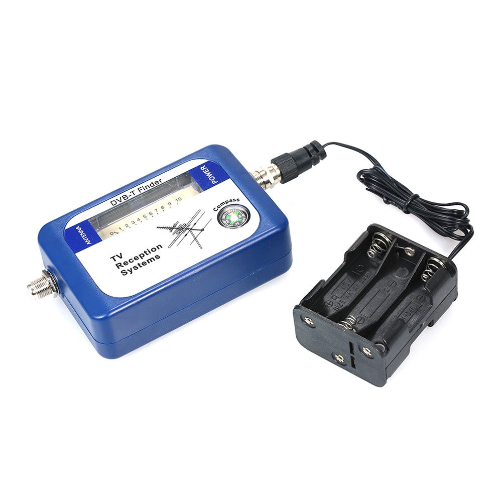 DVB-T Digital TV Antenna Signal Finder Meter with Compass for Terrestrial Reception Systems