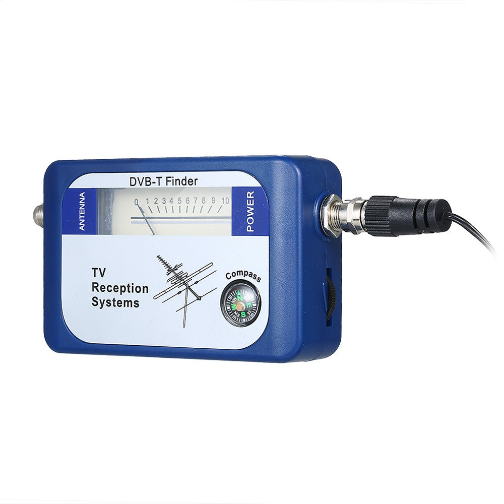 DVB-T Digital TV Antenna Signal Finder Meter with Compass for Terrestrial Reception Systems