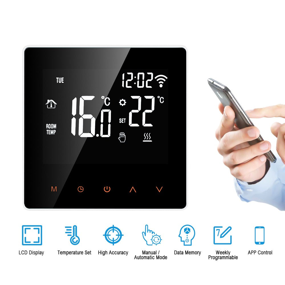 Smart Wi-Fi Digital Thermostat Controller