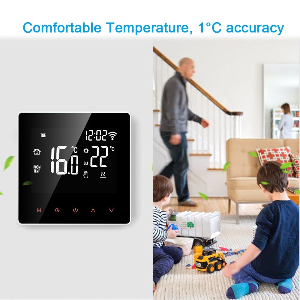 Smart Wi-Fi Digital Thermostat Controller