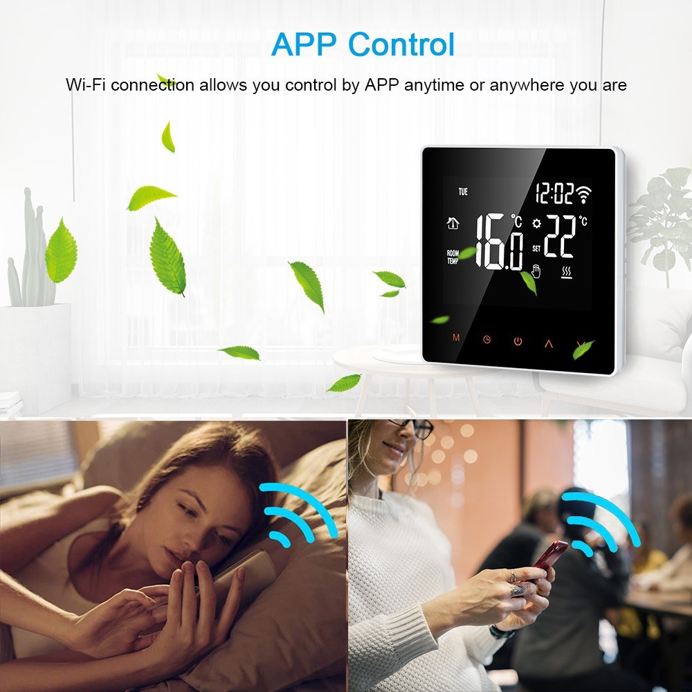 Smart Wi-Fi Digital Thermostat Controller