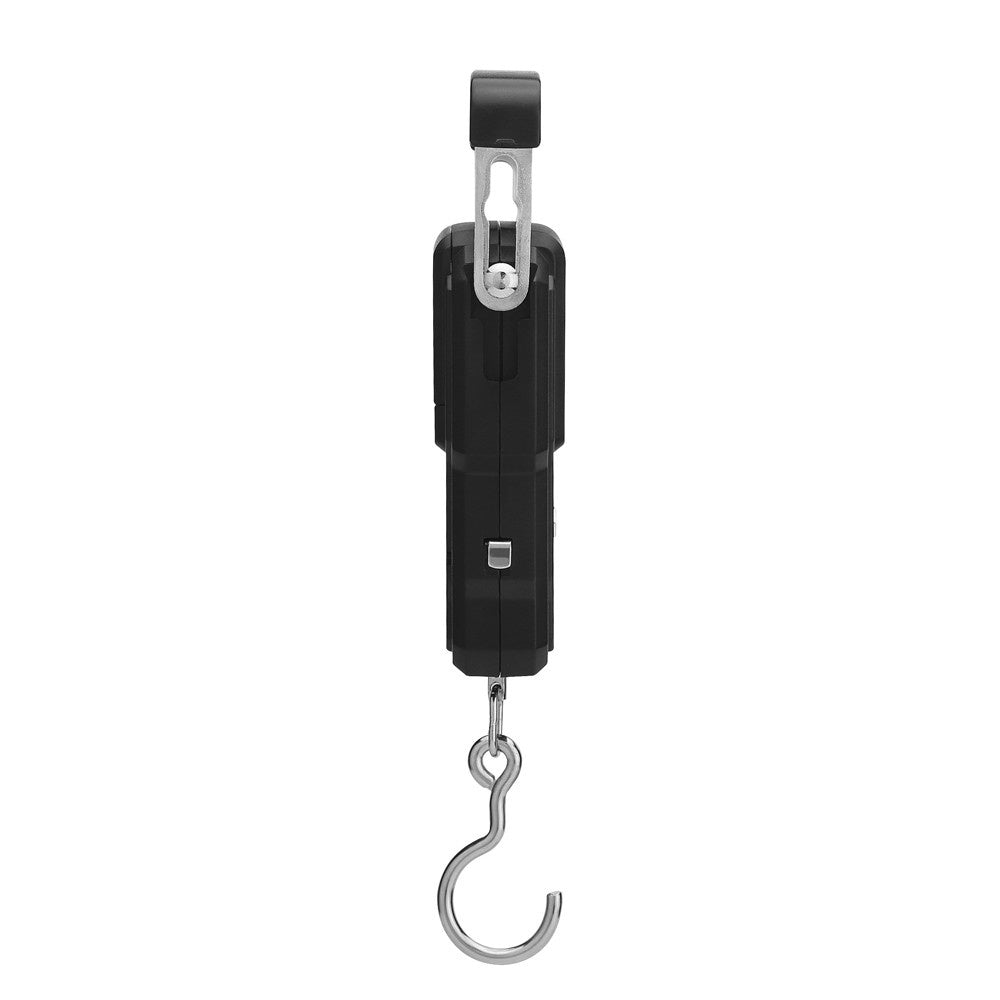 Portable Digital Hanging Hook Scale with Backlight, 75Kg/10g Capacity, Measuring Tape for Fishing & Postal Use