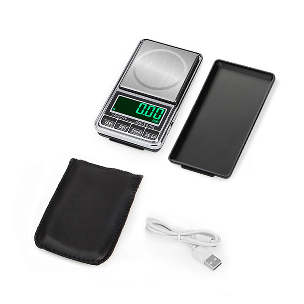 Professional Mini Pocket Digital Jewelry Scale, Portable & Accurate 500g/0.1g