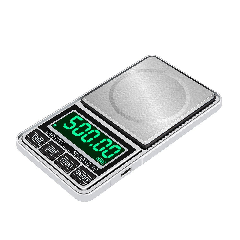 Professional Mini Pocket Digital Jewelry Scale, Portable & Accurate 500g/0.1g
