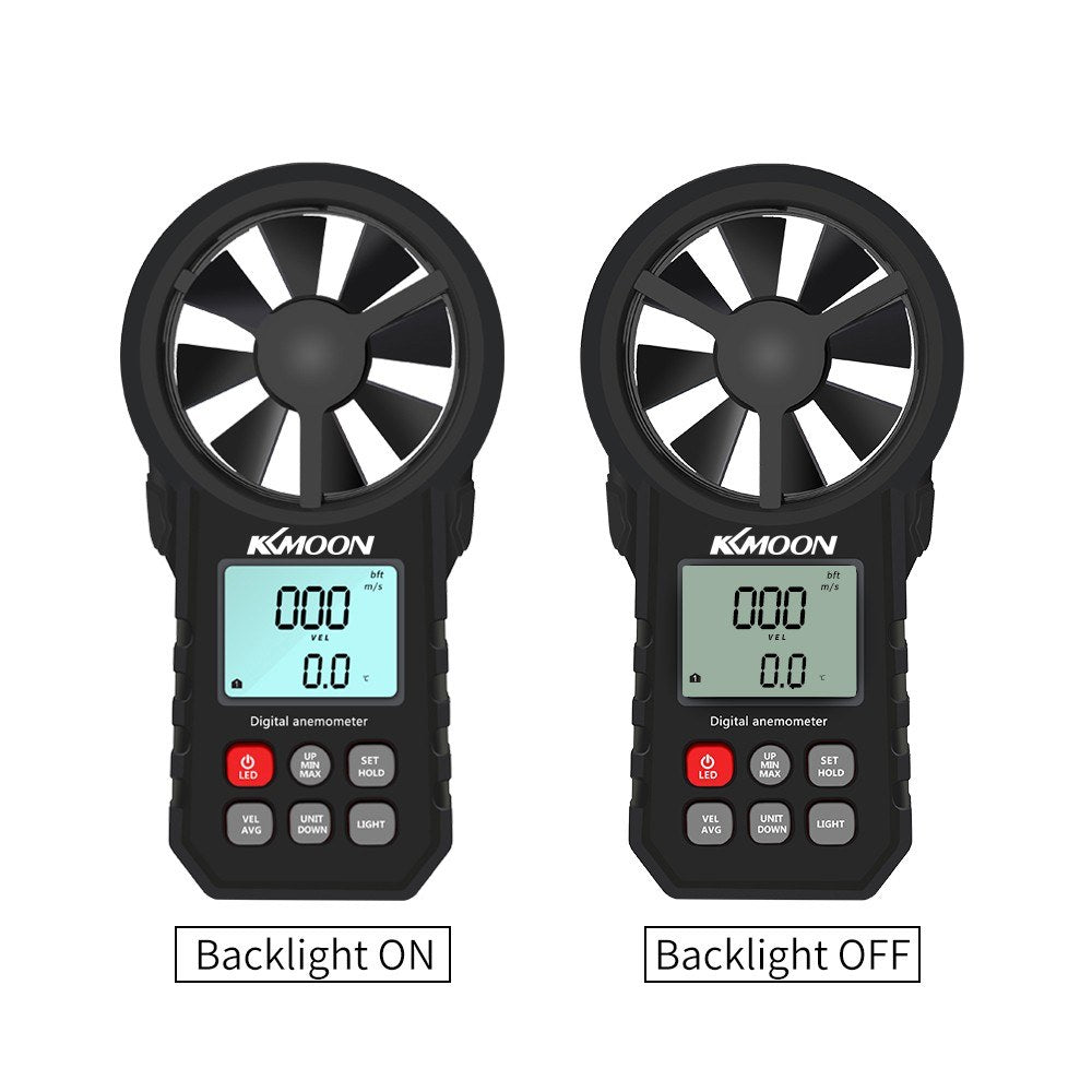 KKMOON Portable Handheld Wind Speed Anemometer
