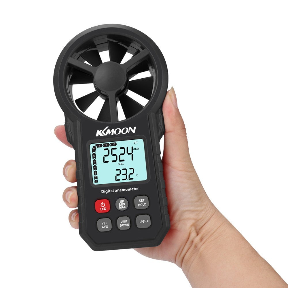 KKMOON Portable Handheld Wind Speed Anemometer
