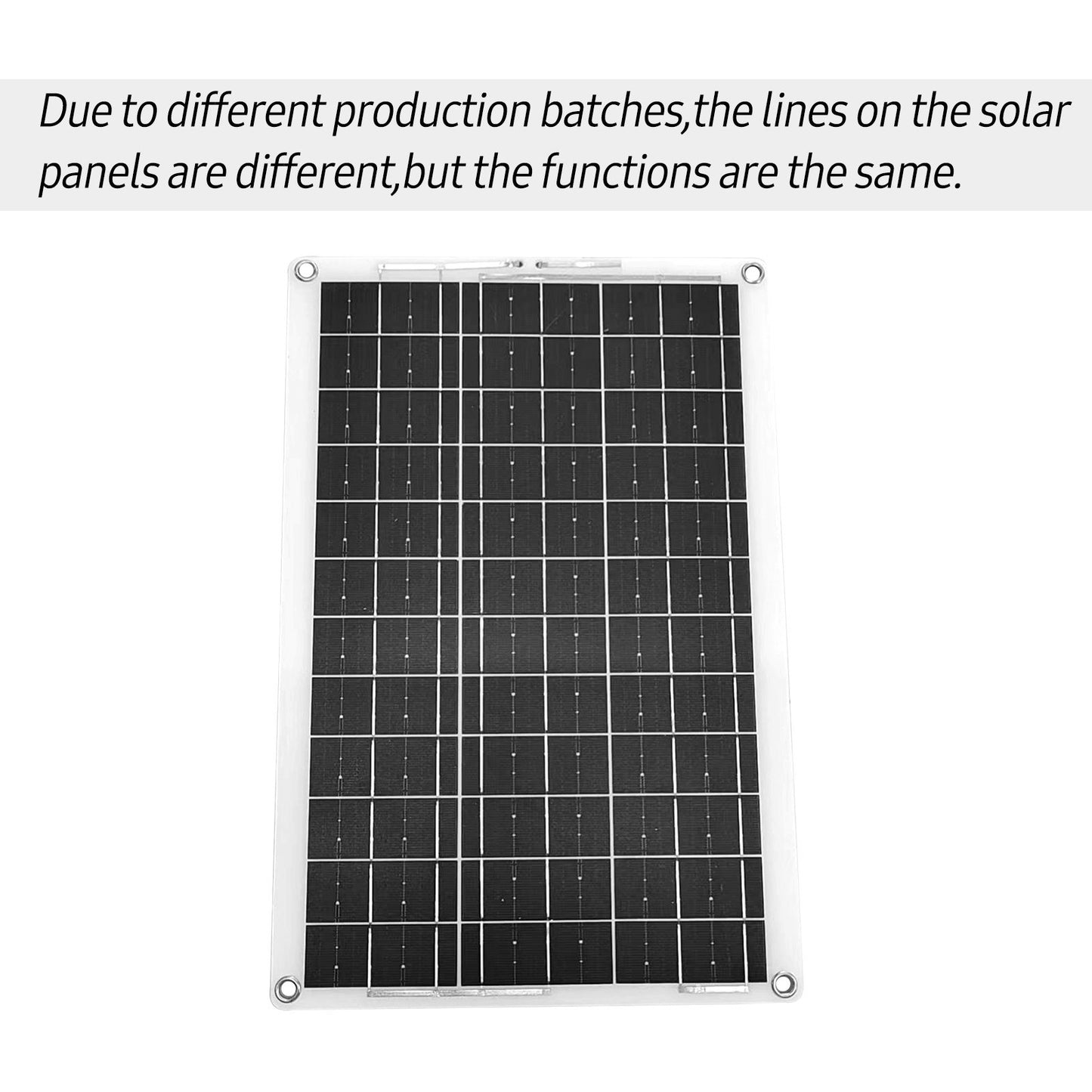 18W 12V Off-Grid Solar Panel Kit with Monocrystalline Module & SAE Charge Controller
