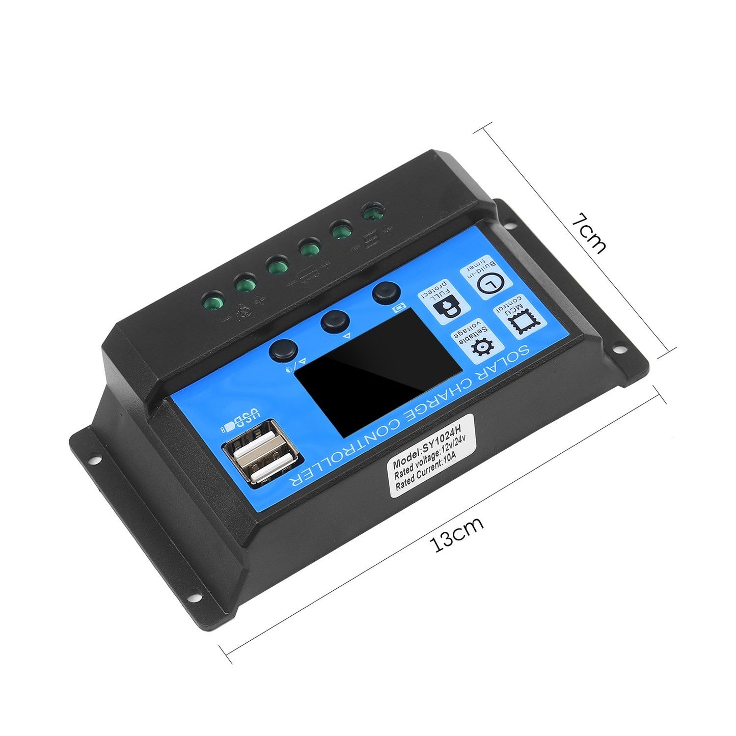 18W 12V Off-Grid Solar Panel Kit with Monocrystalline Module & SAE Charge Controller