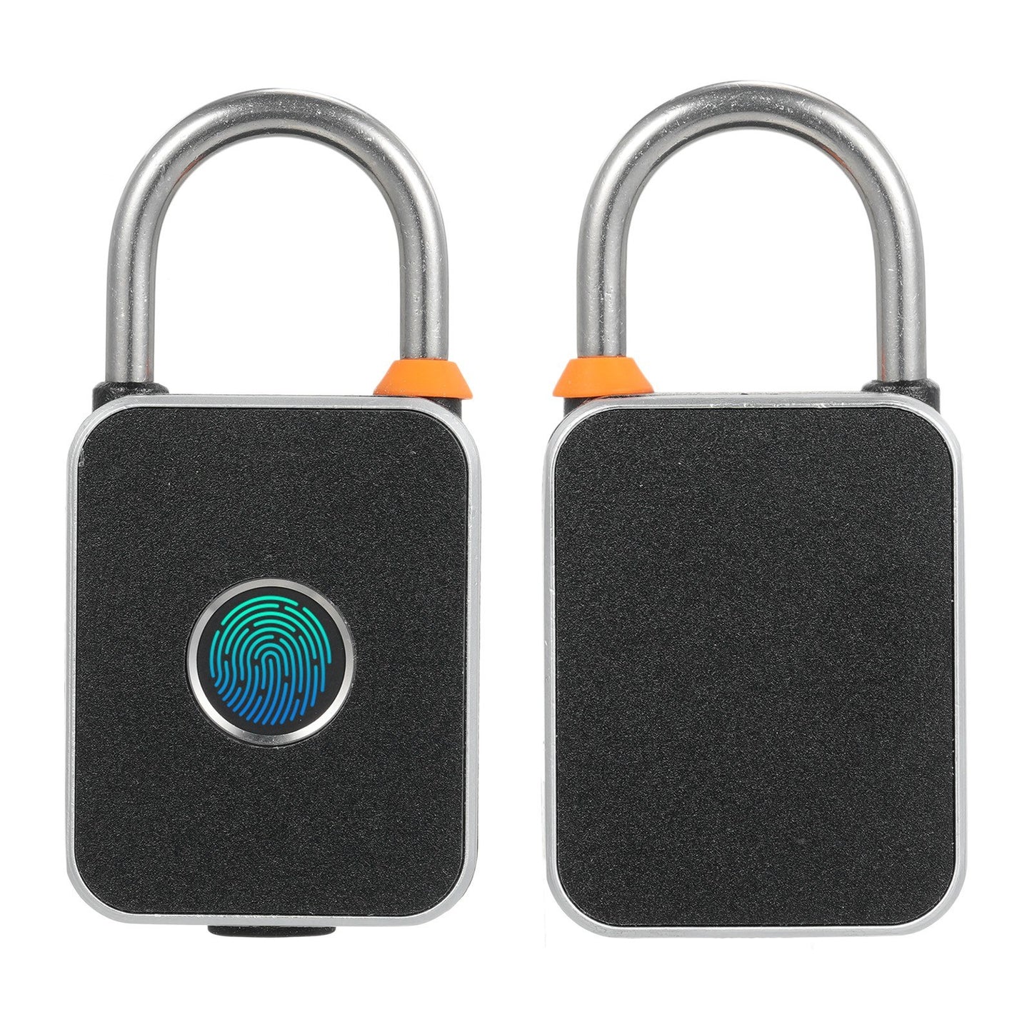 Biometric Fingerprint Padlock: Keyless, Waterproof, USB Charged for Gym, Luggage, Bikes, Backpacks, Fence