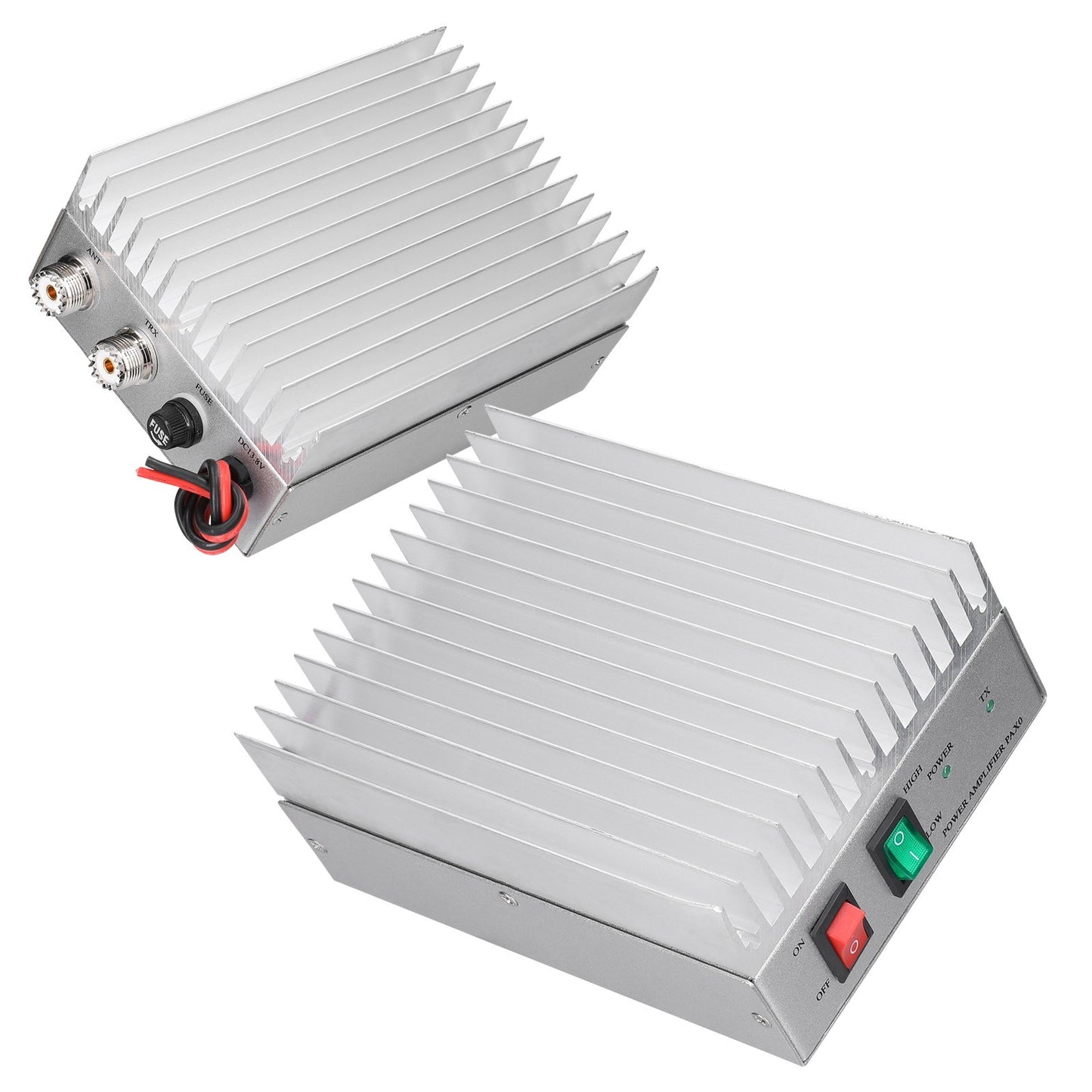 Adjustable 30W Handheld Power Amplifier, Half-Duplex, Low Loss, Stable Performance