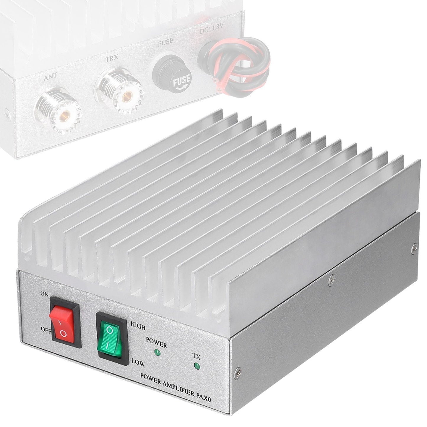 Adjustable 30W Handheld Power Amplifier, Half-Duplex, Low Loss, Stable Performance